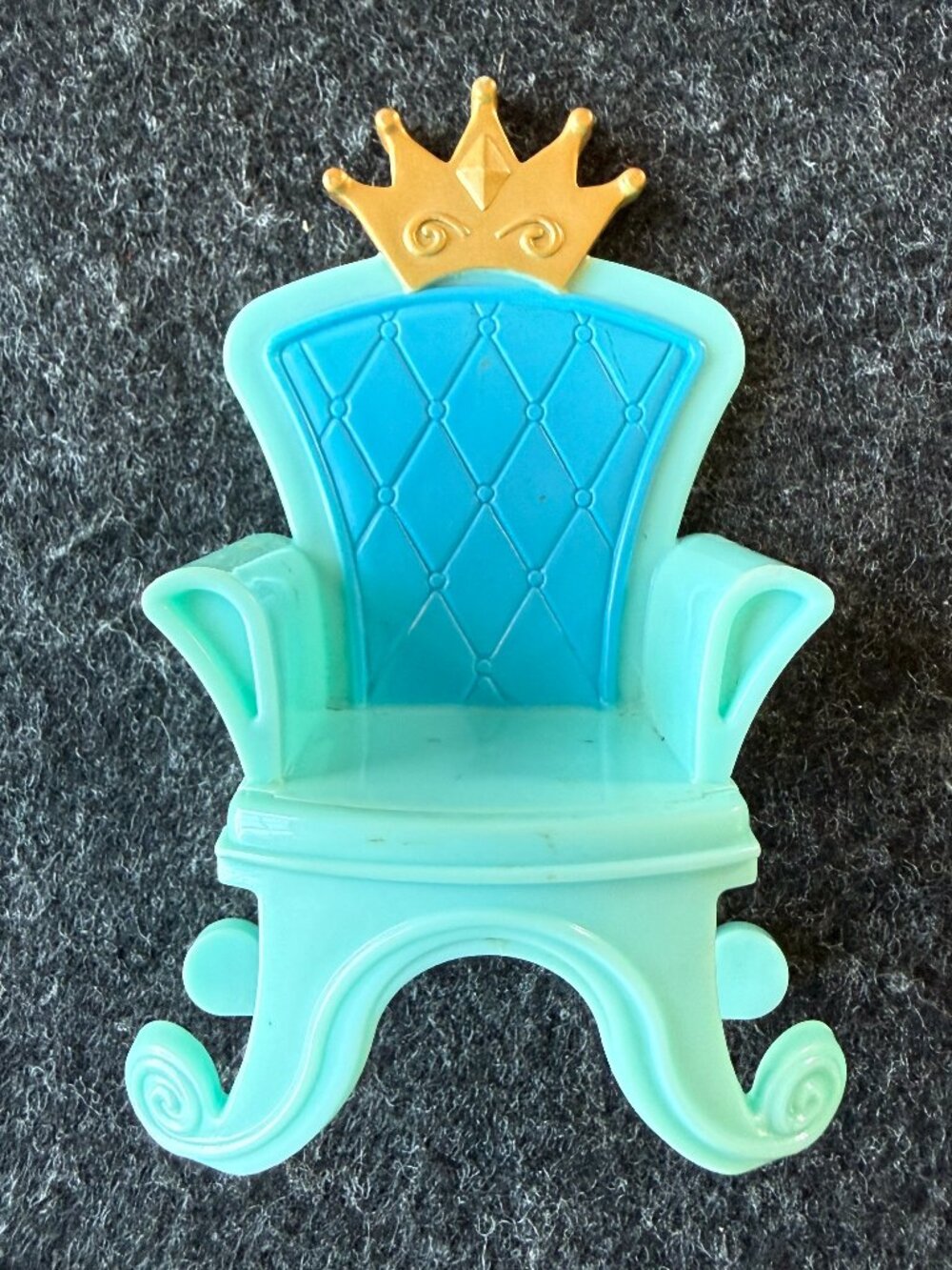 Fisher Price Little People Royal Palace Blue Throne Chair